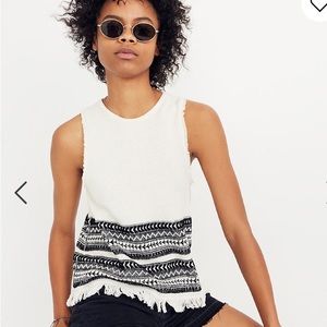 Madewell sweater tank